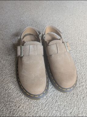 Dr. Martens Tan Mules